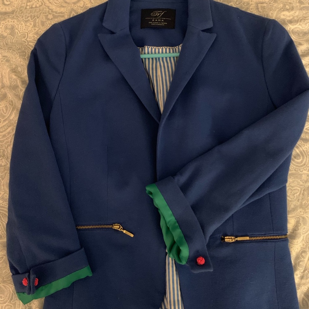 Zara Blazer Blue